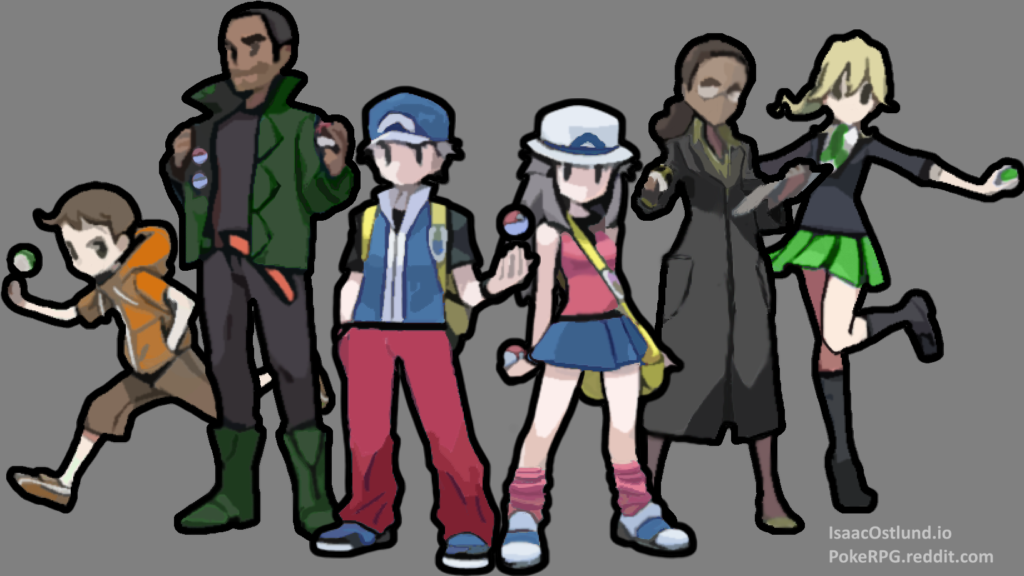 Pokemon, Pokemon characters, Pokemon rpg